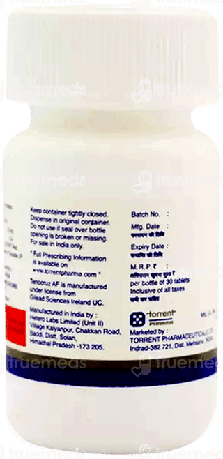 Tenocruz Af 25Mg Tablet 30
